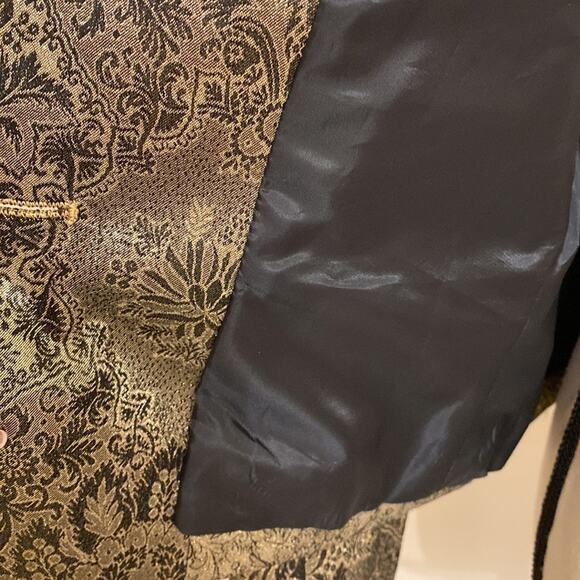 Evan Picone Vintage Metallic Blazer size 4P - Picture 5 of 9